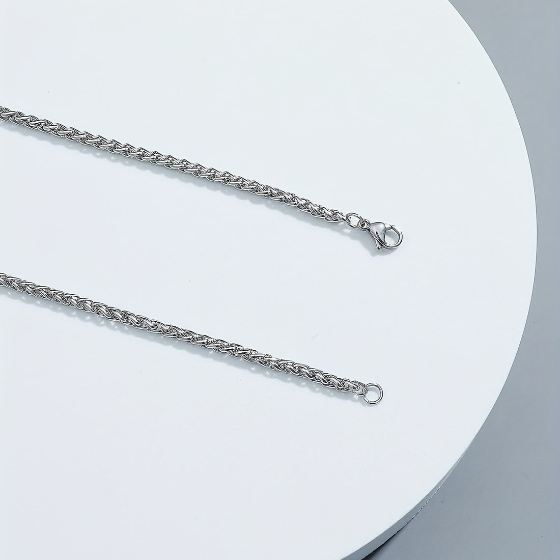 Lucentelli Steel Pulse Necklace