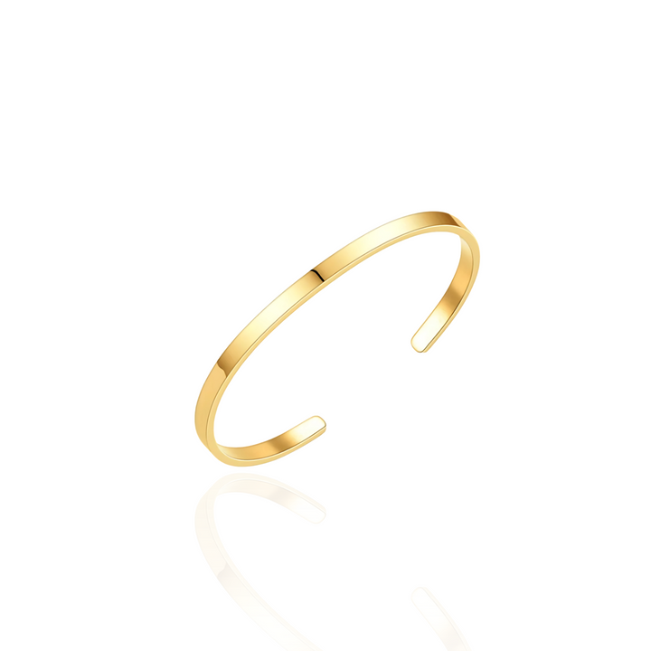 Lucentelli Gold Minimal Cuff