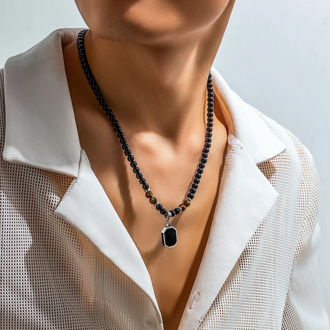 Lucentelli Black Charm Pendant