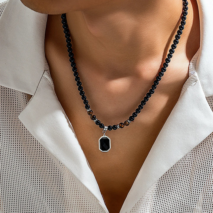 Lucentelli Black Charm Pendant