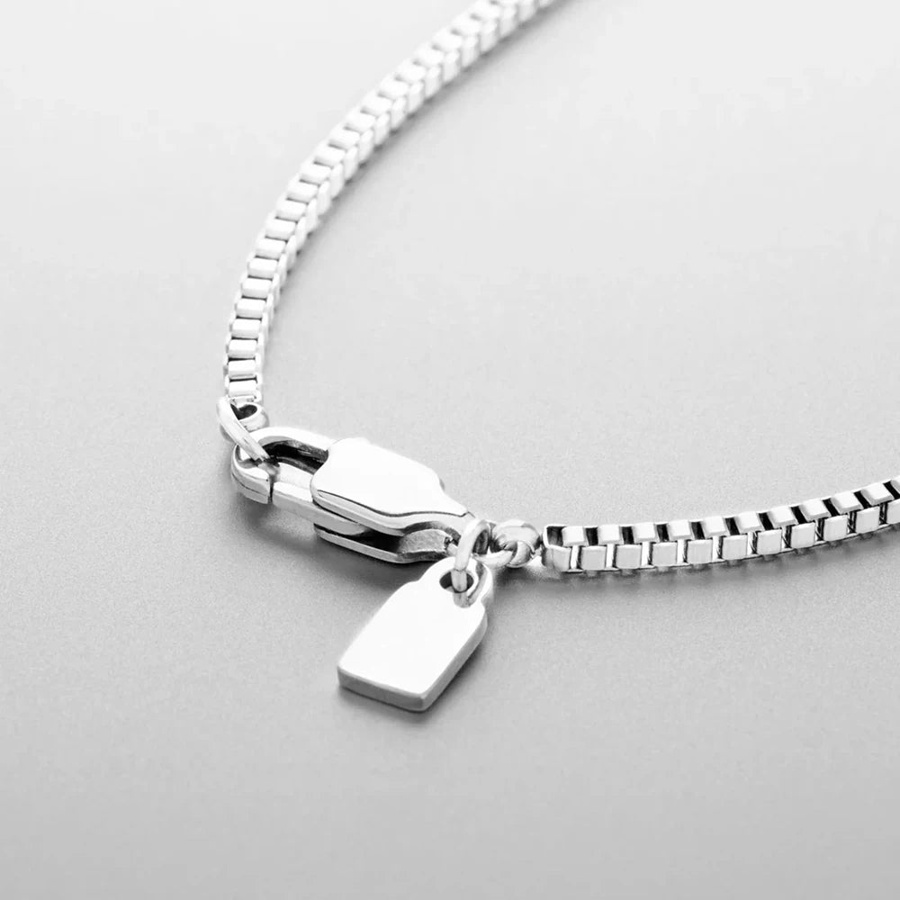 Lucentelli Titan Box Chain Necklace