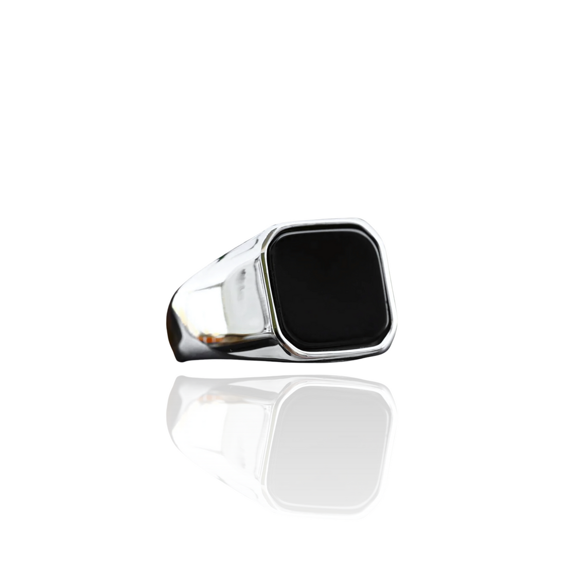 Lucentelli Onyx vierkante ring