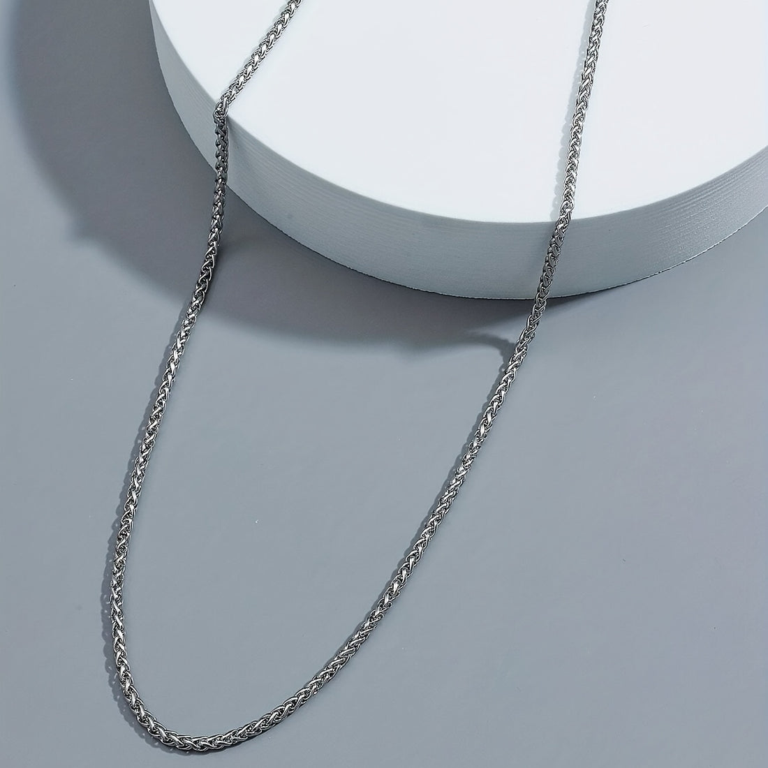 Lucentelli Steel Pulse Necklace